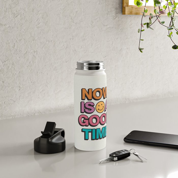 Now Is A Good Time Water Bottle Gallery Image 4