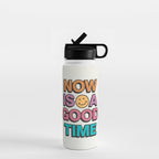 Now Is A Good Time Water Bottle Gallery Image 1
