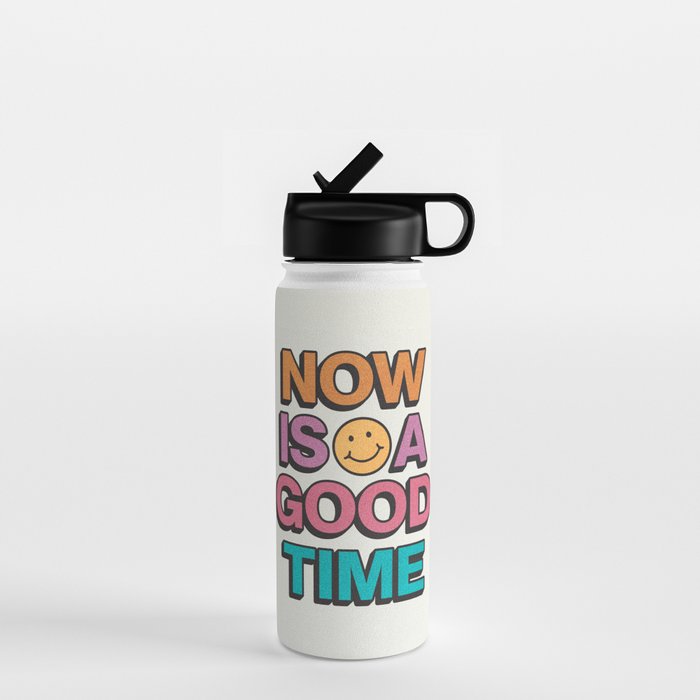 Now Is A Good Time Water Bottle Gallery Image 1