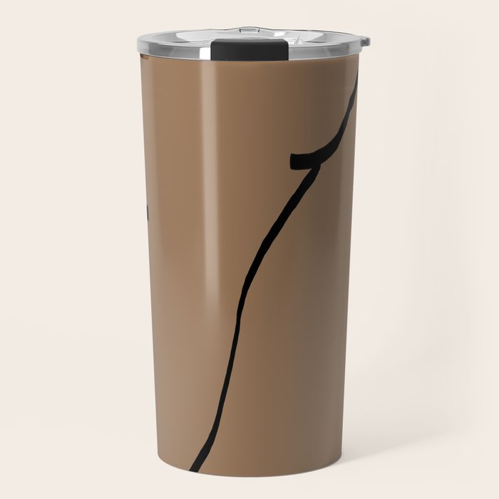 Nude Sketch Travel Mug Gallery Image 1