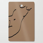 Nude Sketch Cutting Board Gallery Image 1