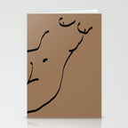 Nude Sketch Stationery Card Gallery Image 2