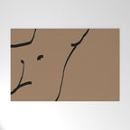 Nude Sketch Welcome Mat Gallery Image 1