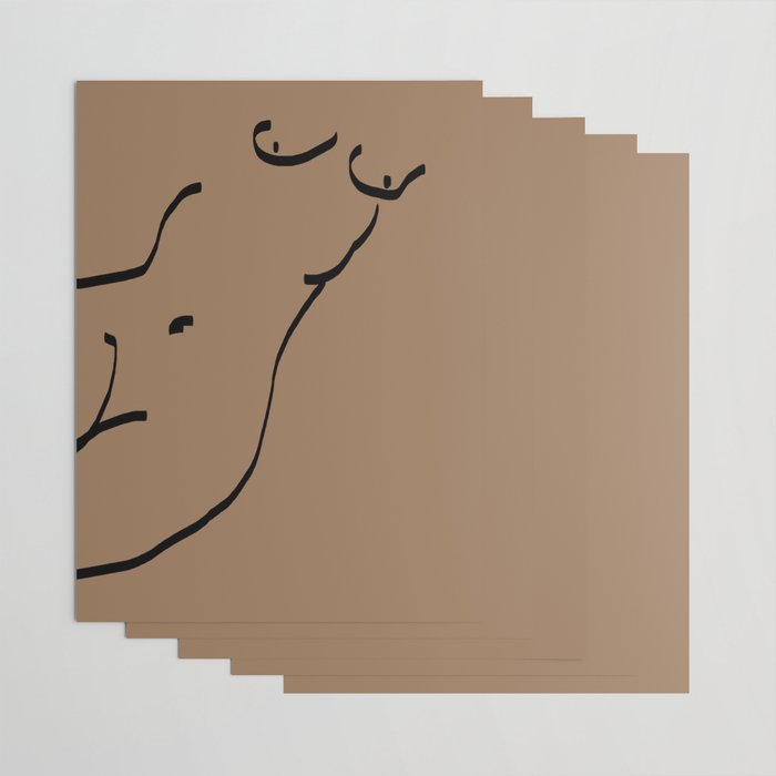 Nude Sketch Wrapping Paper Gallery Image 3