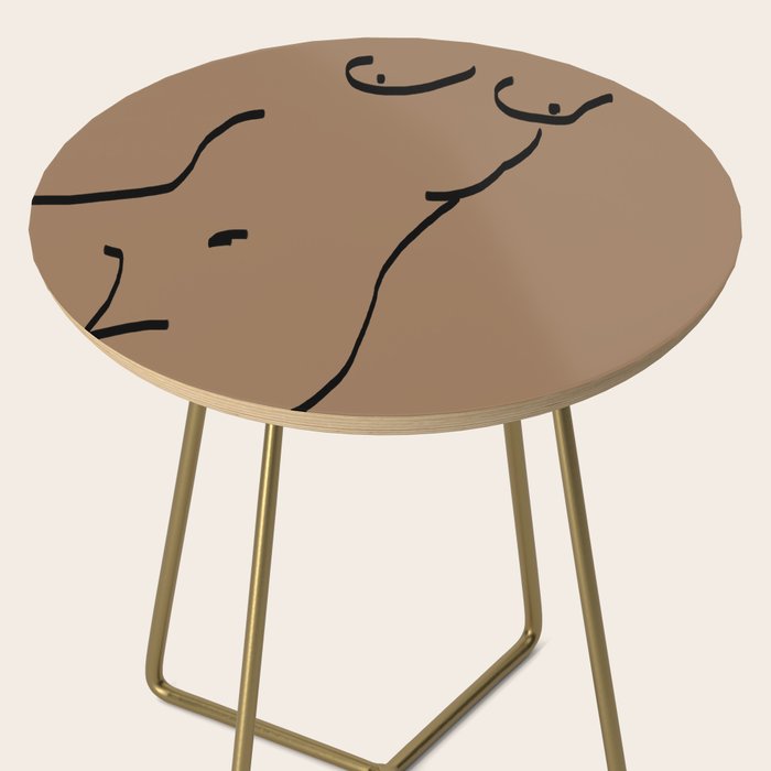 Nude Sketch Side Table Gallery Image 2