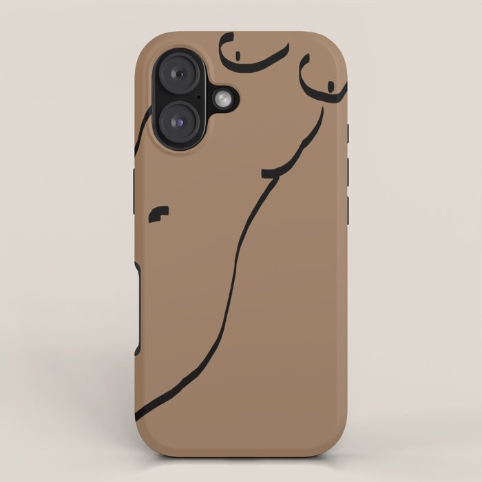 Nude Sketch iPhone Case Gallery Image 1