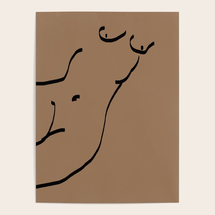Nude Sketch Poster Gallery Image 1