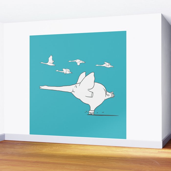 I'm like a swan Wall Mural Gallery Image 2