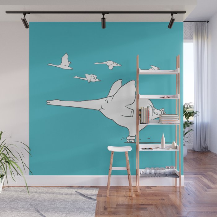 I'm like a swan Wall Mural Gallery Image 1