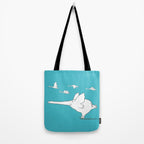 I'm like a swan Tote Bag Gallery Image 2