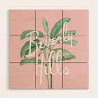 beverly hills Wood Wall Art Gallery Image 1