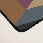 Cuboid Mid Century Abstract Shapes Pattern IV Desk Mat Gallery Image 4