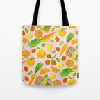 Kitchen Snacks & Apps in Berry Pink Tote Bag Gallery Image 1