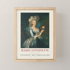 Marie Antoinette - Vintage French Exhibition Poster, 1955 Mini Art Print Gallery Image 1