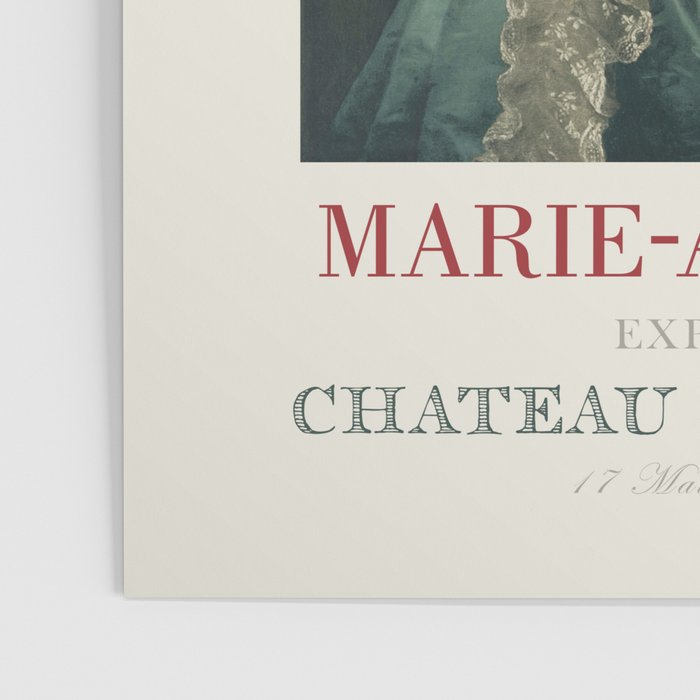 Marie Antoinette - Vintage French Exhibition Poster, 1955 Poster Gallery Image 3