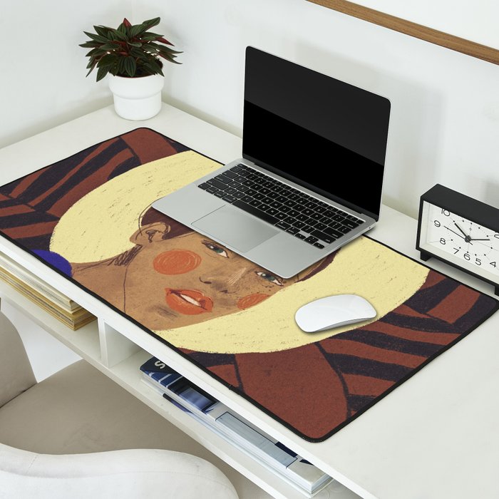 Her halo Desk Mat Gallery Image 2