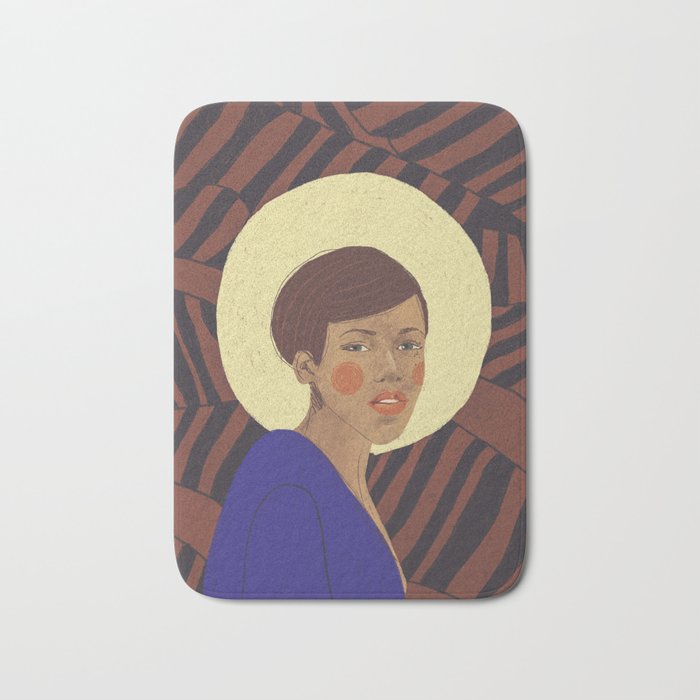 Her halo Bath Mat Gallery Image 1