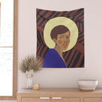 Her halo Wall Tapestry Gallery Image 2