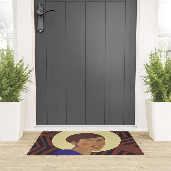Her halo Welcome Mat Gallery Image 3
