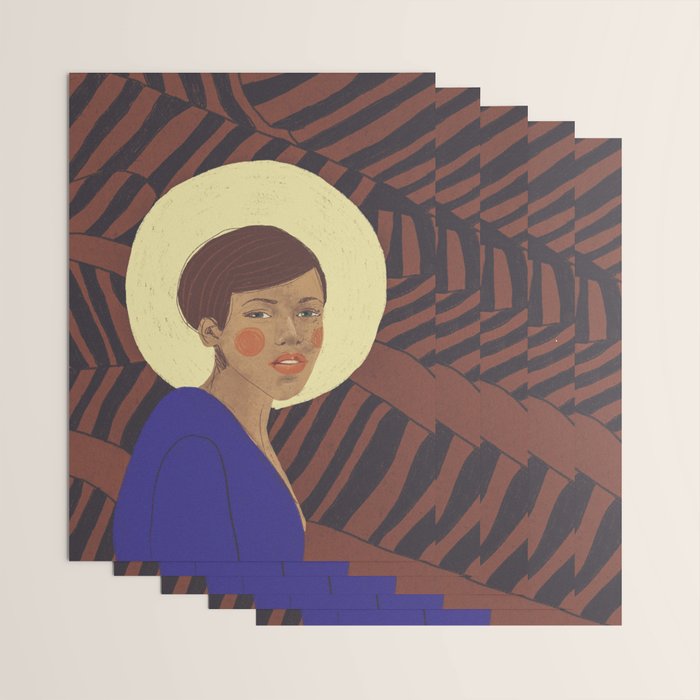 Her halo Wrapping Paper Gallery Image 3
