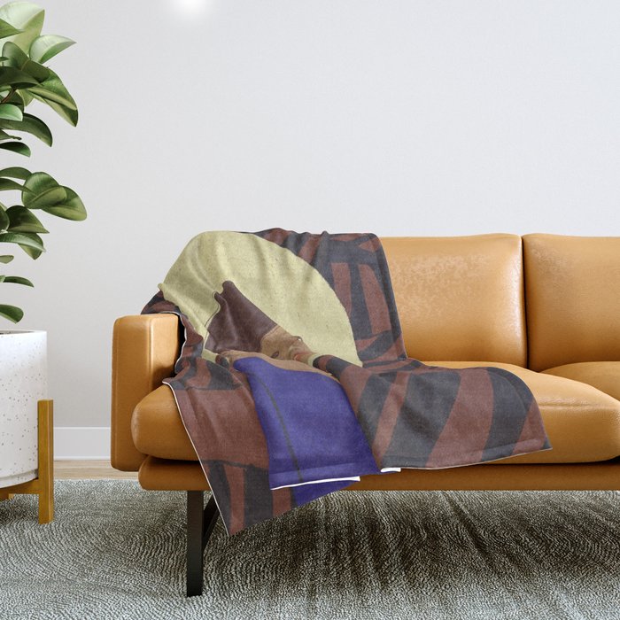 Her halo Throw Blanket Gallery Image 1