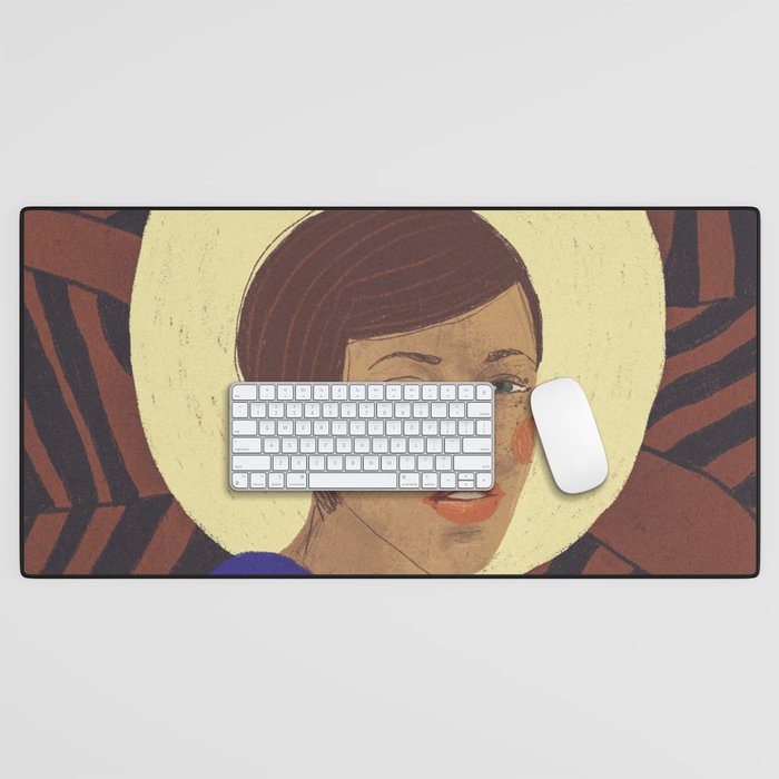 Her halo Desk Mat Gallery Image 1