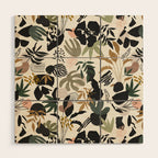 Modern simple jungle 52 Wood Wall Art Gallery Image 1