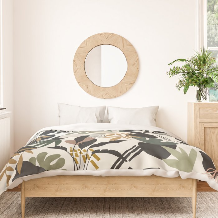 Modern simple jungle 52 Duvet Cover Gallery Image 3