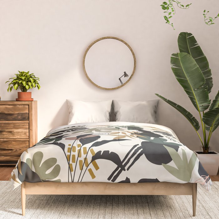 Modern simple jungle 52 Comforter Gallery Image 3