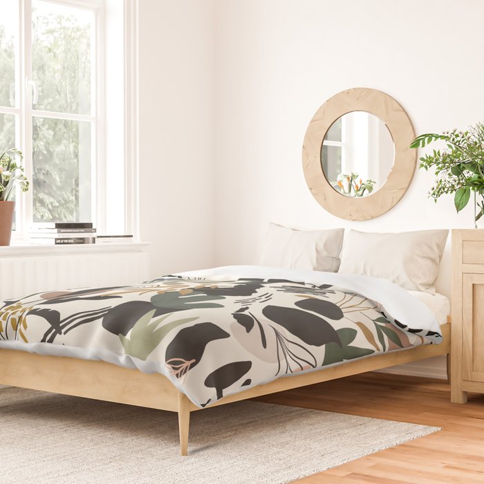 Modern simple jungle 52 Duvet Cover Gallery Image 2