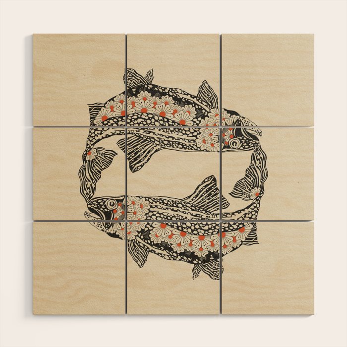 Fish  Wood Wall Art Gallery Image 1