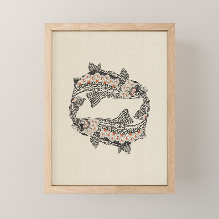 Fish  Mini Art Print Gallery Image 1