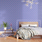Retro happy face checkered pattern Wallpaper Gallery Image 3