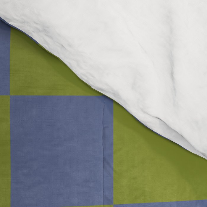 Checkerboard Checkered Checked Check Chessboard Pattern in Polychrome Multicolor Colors Comforter Gallery Image 4