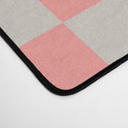 Checkerboard Checkered Checked Check Chessboard Pattern in Polychrome Multicolor Colors Desk Mat Gallery Image 4