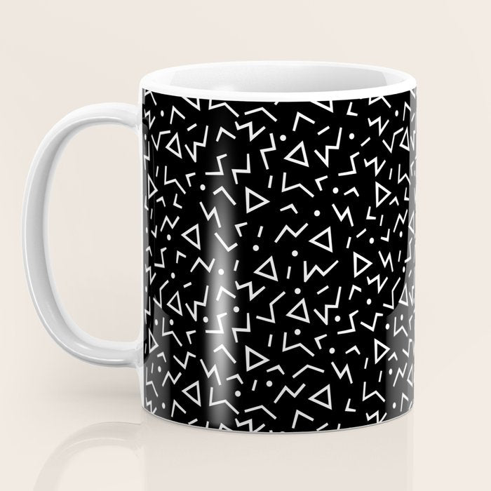 Memphis Pattern 11 - 80s Retro Coffee Mug Gallery Image 3