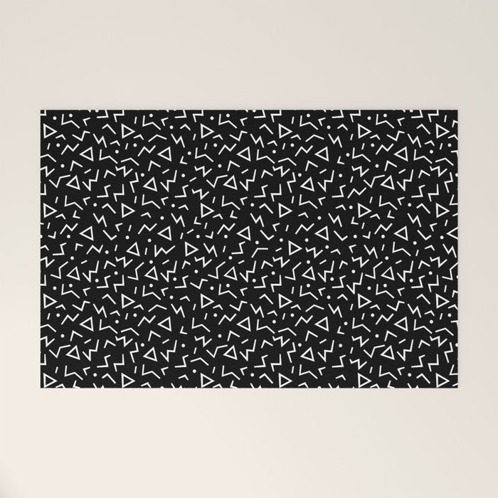 Memphis Pattern 11 - 80s Retro Welcome Mat Gallery Image 1