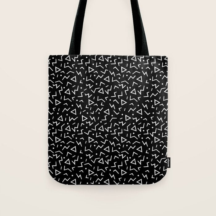 Memphis Pattern 11 - 80s Retro Tote Bag Gallery Image 1