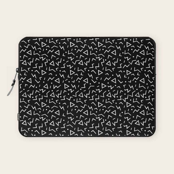Memphis Pattern 11 - 80s Retro Laptop Sleeve Gallery Image 1