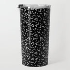 Memphis Pattern 11 - 80s Retro Travel Mug Gallery Image 3