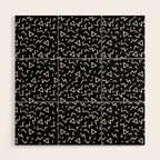 Memphis Pattern 11 - 80s Retro Wood Wall Art Gallery Image 1