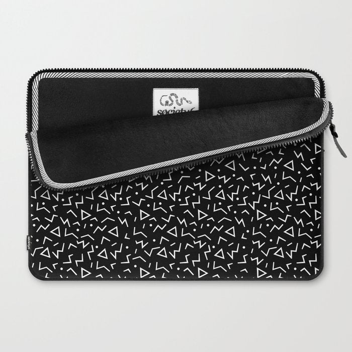 Memphis Pattern 11 - 80s Retro Laptop Sleeve Gallery Image 2