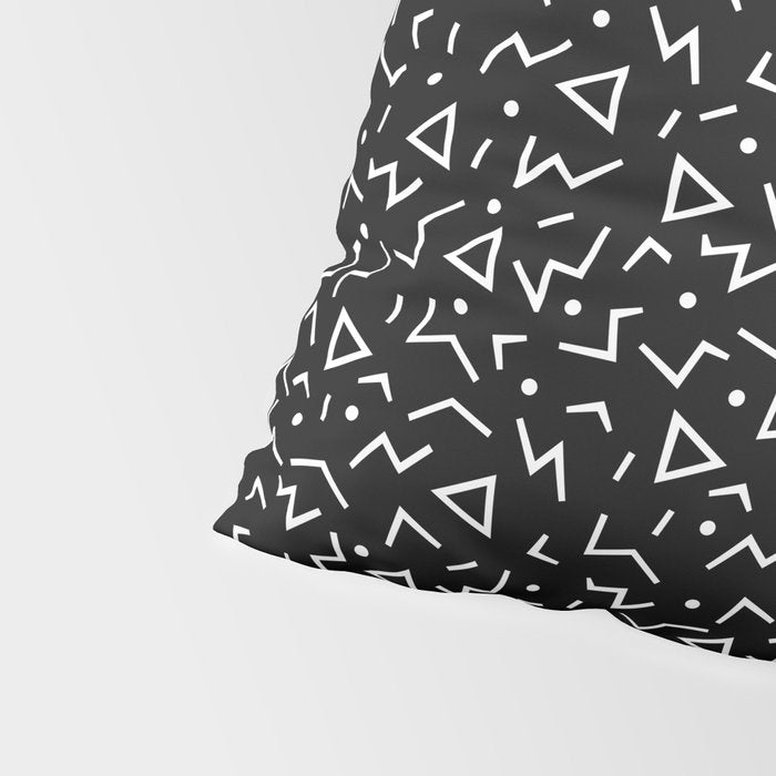 Memphis Pattern 11 - 80s Retro Pillow Sham Gallery Image 4