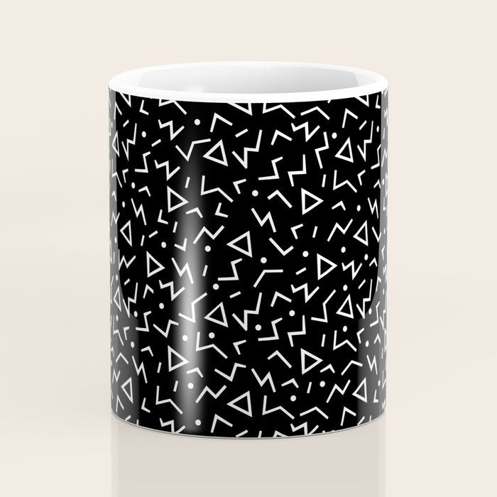 Memphis Pattern 11 - 80s Retro Coffee Mug Gallery Image 4