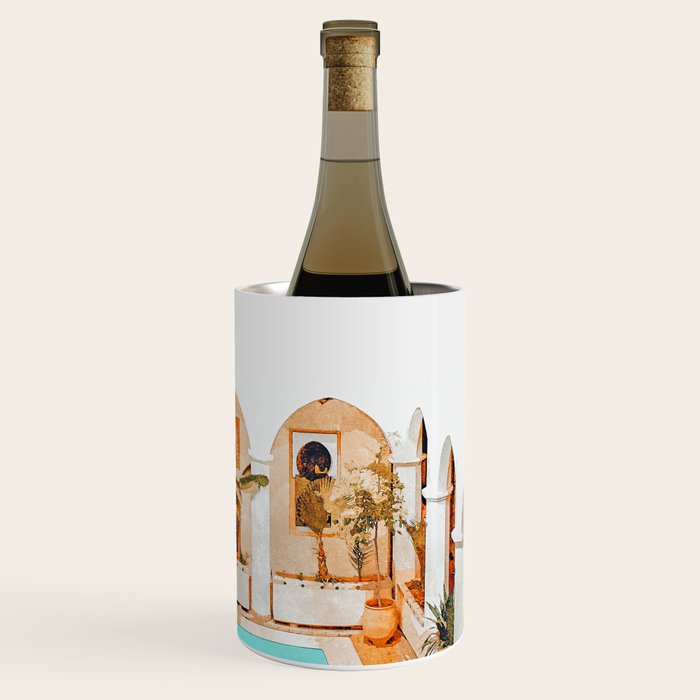 Turkish Holiday #painting #travel Wine Chiller Gallery Image 3