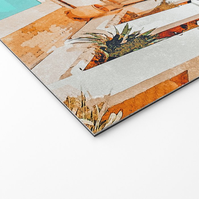 Turkish Holiday #painting #travel Welcome Mat Gallery Image 2