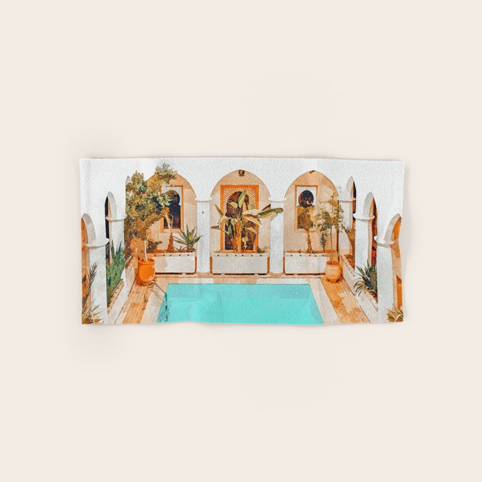 Turkish Holiday #painting #travel Towels Gallery Image 1