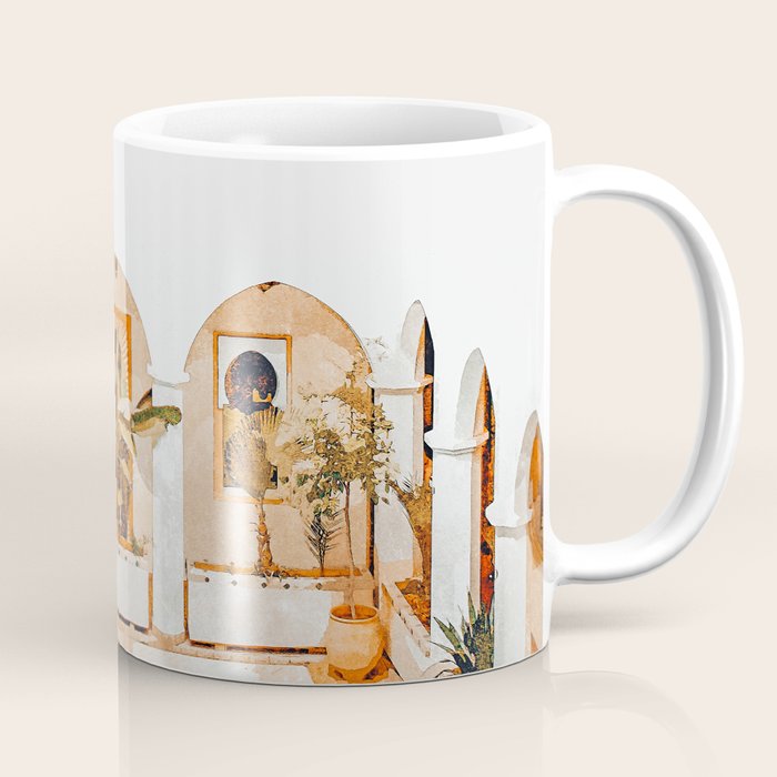 Turkish Holiday #painting #travel Coffee Mug Gallery Image 1