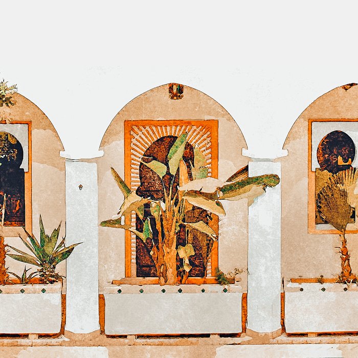 Turkish Holiday #painting #travel Coffee Mug Gallery Image 2