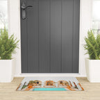 Turkish Holiday #painting #travel Welcome Mat Gallery Image 3